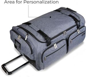 Échantillon Gratuit : Sac de Voyage 28 en 1 pour Vêtements et Danse avec Cintre, Porte-Habits, Valise à Roulettes pour Vêtements Suspendus - Product Image 6