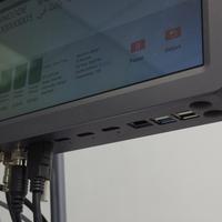 Machine de codage OEM personnalisée INCODE, nouvelle imprimante à jet d'encre thermique de 100 mm, Tij 4P, imprimante numérique automatique de date d'expiration, solvant