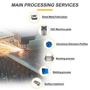 Service personnalisé de soudage par découpe laser OEM ODM, estampage de petites pièces de couverture en acier inoxydable, fabrication de tôle d'aluminium - Product Image 3