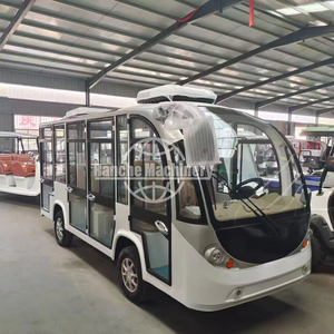 Nuevo Vehículo Turístico de Gasolina, Vehículo Turístico de Golf, Autobús Eléctrico Cerrado de 23 Plazas con Puerta de Cristal - Product Image 1