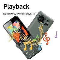 Mini Teléfono Móvil Desbloqueado, 4 Tarjetas SIM, 2,4 Pulgadas, 2G, GSM, 1200mAh, Ultra Larga Espera, Cámara FM, Linterna, Nuevo