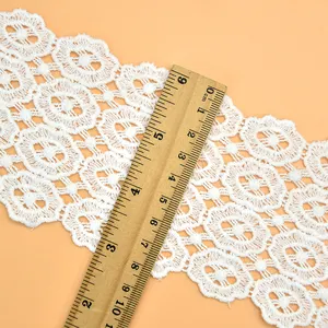 Beautiful Gold Sewing Fabric High Quality Lace Mesh Embroidery 3D Lace