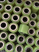 Roulettes en fonte 6204 80*70 avec roulement en polyuréthane, roues à rouleaux de charge en acier de 100 mm pour pièces de manutention de chariots élévateurs