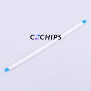 KH-FFC-A1.0-6P-200MM FFC Cable (Flexible Flat Cable) P=1mm Connector 6P 1mm 0.3mm Non-Inverting - Product Image 2