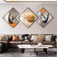 Lot d'usine – Nouvelle collection : Applique murale géométrique antique en cuivre, style moderne et épuré, pour salon et salle à manger, sensation de luxe haut de gamme, finition triple peinture.