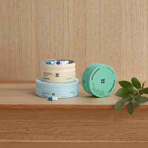 Eco-Friendly Aluminum Metal Cans Medicine <b>Containers</b> for Melatonin Capsules/<b>Pills</b> Sustainable Packaging - Product Image 1