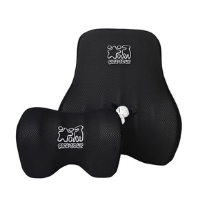 Back Pain Relie Premium <b>Memory</b> <b>Foam</b> Lumbar Pillow Back Support for Office Chair, Car Lumbar Support Pillow for Car Office Chair - Product Image 6