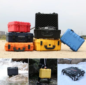 DF OEM ODM Vente en gros Étui de protection pour équipement photo en plastique rigide, étanche et antichoc, grand format, avec roulettes et mousse prédécoupée - Product Image 3