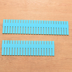 Alto separatori regolabili per l'armadio <span class=keywords><strong>scrivania</strong></span> da ufficio da cucina cassettiera divisore in plastica cassetto armadio divisore griglia - Product Image 5