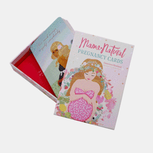 WJPC, venta al por mayor, tarjeta de afirmación de <span class=keywords><strong>amor</strong></span> propio positivo para mamá nueva, cubierta de lámina dorada, impresión personalizada, <span class=keywords><strong>cartas</strong></span> de oráculo de Tarot para mujer con caja - Product Image 3