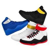 Chaussures de boxe professionnelles en mesh UWIN unisexes, respirantes, légères, antidérapantes, pour l'entraînement aux arts martiaux et au dojo