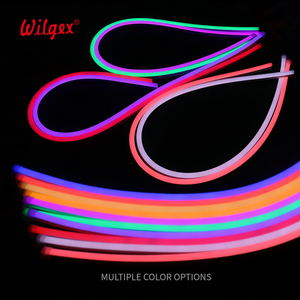 Özel dış aydınlatma Mono renkler 12V 24V LED <span class=keywords><strong>Neon</strong></span> Flex silikon 8*16Mm esnek Luces Led su geçirmez <span class=keywords><strong>Neon</strong></span> LED şerit işık - Product Image 2