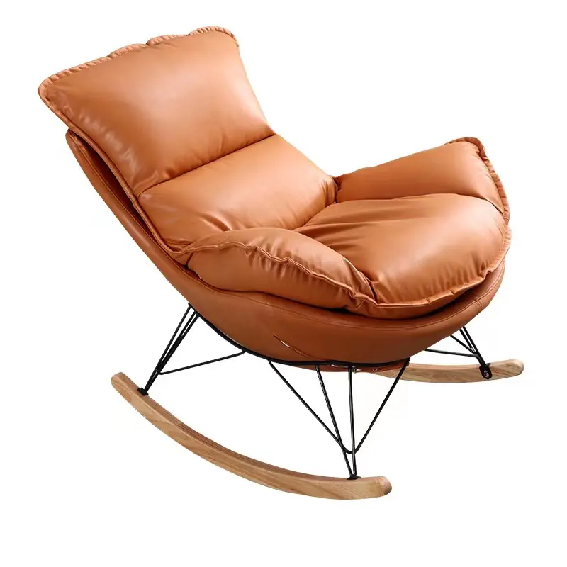 Nordic Style Living Room Furniture leisure Rocking Chair Relax Recliner lounge chair