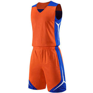 Ensemble de maillot de basket-ball pour hommes, col en V, sans manches, short, vêtements de sport toutes saisons - Product Image 5
