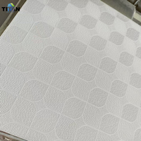 Panneaux de plafond en PVC pour maison au Sénégal, faux plafond en plâtre, 13 carreaux de plafond en gypse