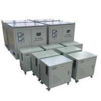 Transformateur sec triphasé de 100 kVA, monté sur socle extérieur, 480 V à 380 V, pour la distribution d'énergie