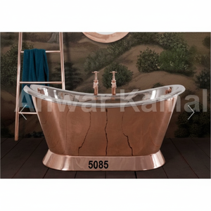 Baignoire en cuivre Bateau 1500 mm - Product Image 1
