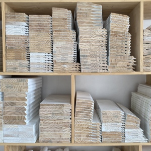 Tường khuôn Trắng primed ngón tay doanh radiata thông ván chân tường TRIM gỗ cơ sở đúc - Product Image 5