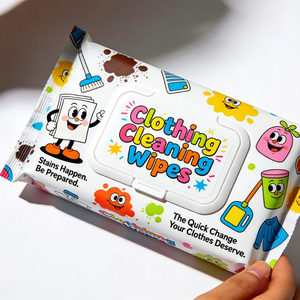 Détachant d'urgence avec lingettes pour vêtements, idéal pour les voyages, <span class=keywords><strong>action</strong></span> instantanée, fourniture pour kit d'accueil hôtelier, logo personnalisé - Product Image 1