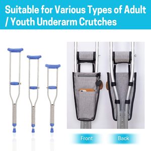 Muestra gratis, muleta ligera, portátil, fácil de llevar, bastón personalizado, bolsa de bastón, accesorios, bolsa de almacenamiento, bolsa de Muleta duradera - Product Image 5