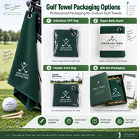 Serviette de golf en microfibre personnalisable, serviette gaufrée imprimée avec logo de drapeau national ou de football, absorbante, en tissu non pelucheux, cadeaux promotionnels