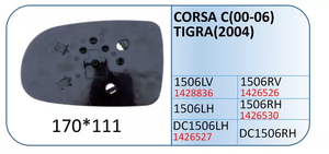 อะไหล่กระจกมองหลังรถยนต์สำหรับ Opel <span class=keywords><strong>Corsa</strong></span> C (2000-2006) tigra (2004-) - Product Image 2
