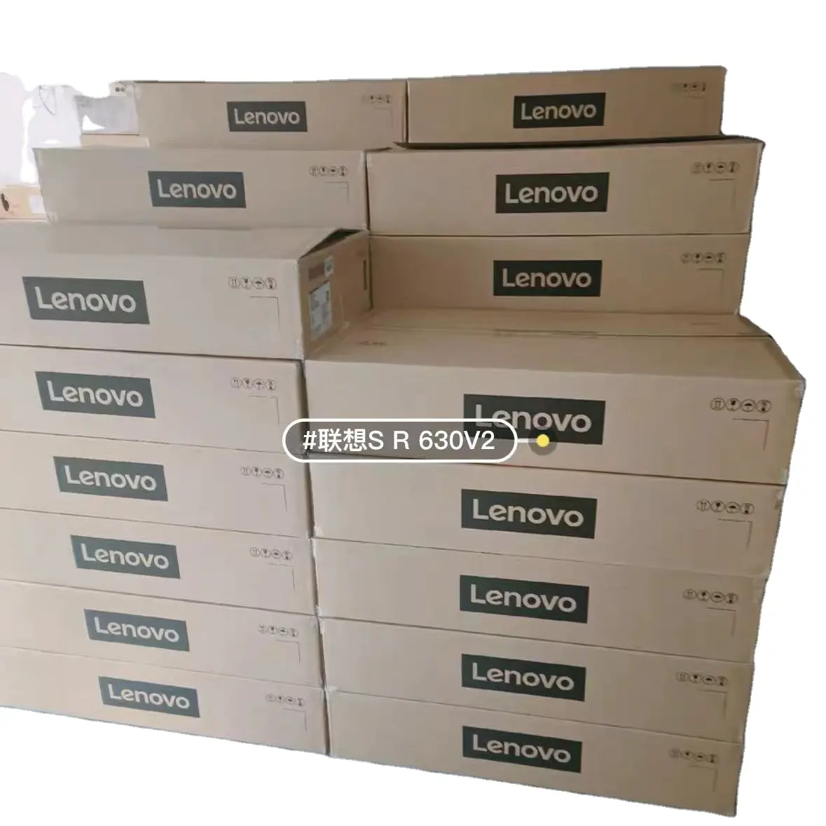 Lenovo thinksystem sr630v2 1u rak server tersedia