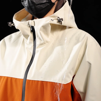 Logo personnalisé manteau de randonnée coupe-vent à capuche extérieur imperméable unisexe veste grande taille Softshell hommes tenues d'hiver vestes à capuche