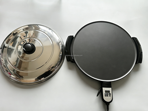 Plancha Eléctrica Digital de 47 cm para Hacer Injera Mogogo con Temporizador y Control de Temperatura, Plancha <span class=keywords><strong>Mitad</strong></span> Etíope y Eritrea - Product Image 6