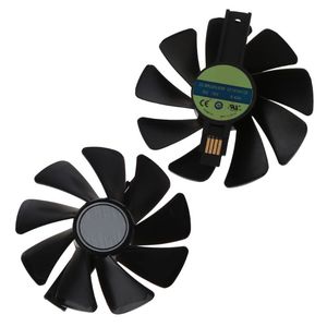CF1015H12S 12V Cooler พัดลมสำหรับ Sapphire NITRO <span class=keywords><strong>RX</strong></span> 580 570 480 <span class=keywords><strong>470</strong></span> <span class=keywords><strong>4G</strong></span> <span class=keywords><strong>RX</strong></span> Vega64 8GB พัดลมระบายความร้อน C26 - Product Image 1