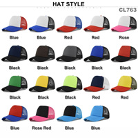 Gorra de béisbol de esponja de color liso más vendida, gorra de malla con visera curva, gorra de béisbol de espuma con logotipo personalizado en blanco para el sol