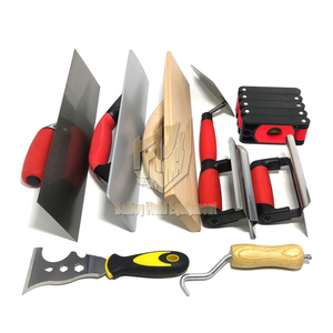 Hot Selling 10 Piece Masonry Hand Tool <strong>Set</strong> Including Smoothing <strong>Trowel</strong> Measuring <strong>Trowel</strong> Grout Mill Edge Cutter Spirit Level - Product Image 3