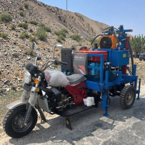 Machine portative professionnelle de trou d'alésage 150 mètres de profondeur de plate-forme de forage de puits d'eau hydraulique composants de noyau de moteur diesel - Product Image 1