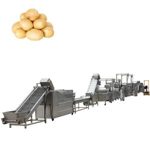 Automatic Frozen French Fries Potato Chips <b>Making</b> <b>Machine</b> Production Line - Product Image 2