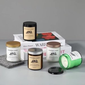 ชุดของขวัญเทียนหอมระเหยขี้ผึ้งถั่วเหลืองทำมือสร้างสรรค์บรรยากาศโรแมนติกเทียนหอมในกล่องของขวัญวันหยุด - Product Image 1