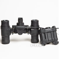 Jumelles tactiques pour casque FMA AN/PVS-31 modèle TB1284A-Noir en nylon, prix de gros, chasse, double tube