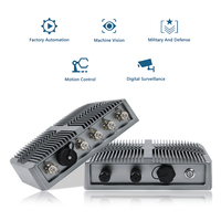 Mini PC Industrial J1900 I5 1*COM 2*Lan 2*USB 4G/5G WiFi Sin Ventilador IP66/IP69K Resistente al Agua MINI PC Resistente al Agua Totalmente IP65 Box PC
