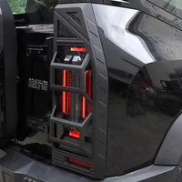 Cubierta Decorativa para Luz Trasera Estilo Mecha de ABS para Jetour T2 Traveller, Protector de Lámpara Trasera, Accesorios de Modificación Exterior 2023-2026