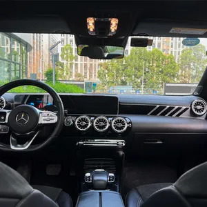 Car Interior Accessories Co-pilot's Seat Center Console Decoration AMG Sports Interior Panel For Mercedes Benz CLA-Class W118