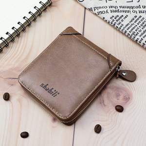 <span class=keywords><strong>Portefeuille</strong></span> pour hommes <span class=keywords><strong>Portefeuille</strong></span> de luxe classique à fermeture éclair courte Porte-cartes pour hommes Style <span class=keywords><strong>français</strong></span> Sac à main anti-eau pour hommes d'affaires - Product Image 6