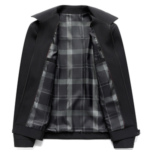 Blouson matelassé pour <span class=keywords><strong>homme</strong></span> 2025 – Fourniture ODM – <span class=keywords><strong>Veste</strong></span> décontractée unie pour affaires – <span class=keywords><strong>Col</strong></span> rabattable – Coupe-vent zippé en polyester - Product Image 5