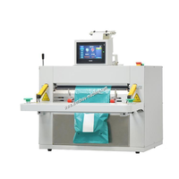 Machine automatique de fabrication d'enveloppes en plastique à perforation pour logistique e-commerce et colis express