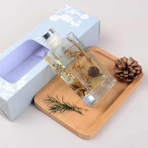 <b>Reed</b> <b>Diffuser</b> Set 150ML Glass Rectangular Alcohol Free Deodorize Home Decor - Product Image 2