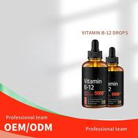 5000 mcg Methylcobalamine Vitamine B12 Liquide Sublingual Gouttes Formule Absorption Maximale Adultes Liquide Oral Hommes Femmes 60 ml 2