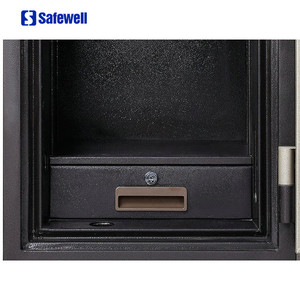 Coffre-fort ignifuge Safewell FP0107M de haute qualité, grand format, en plastique, pour argent liquide et documents. - Product Image 4
