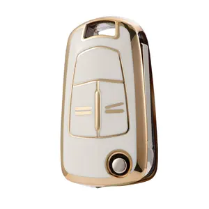 欧宝2按钮3按钮TPU汽车钥匙套支架小袋附件钥匙套