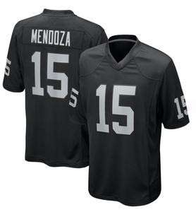 Jersey Sepak Bola Amerika Berkualitas Tinggi untuk Pria dari Las Vegas untuk Pakaian Olahraga dengan Logo Bordir dan Jahitan yang Dapat Disesuaikan - Product Image 5