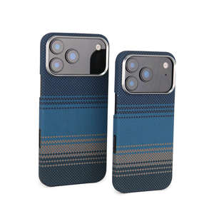 Étuis de téléphone en fibre de carbone Laudtec, coque arrière simple et fine, logo personnalisé OEM/ODM pour iPhone Air 17 15 Pro Max 17E Sjk1116 - Product Image 5