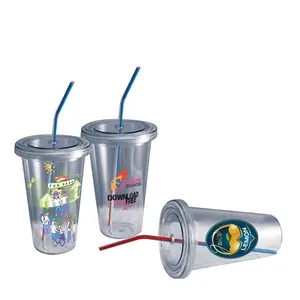 Bicchiere in acrilico C1358 personalizzabile per merchandising - Product Image 1