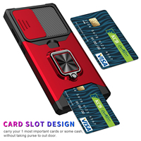 Coque de téléphone blindée pour Samsung Galaxy S21 S20FE S21Ultra S22 S22Plus S21FE anneau magnétique support de fenêtre de protection
